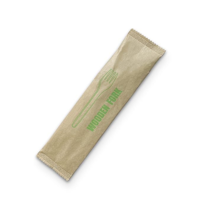 Wooden Fork Napkin Set 400set/ctn