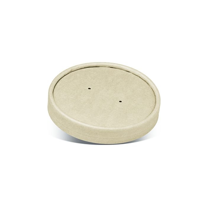 PLA Coated Bamboo Paper Lid Fits BBAP16 500pc/ctn