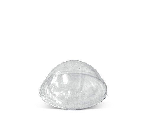 PET Dome Lid for 8oz Cups w No Hole 1000pc/ctn
