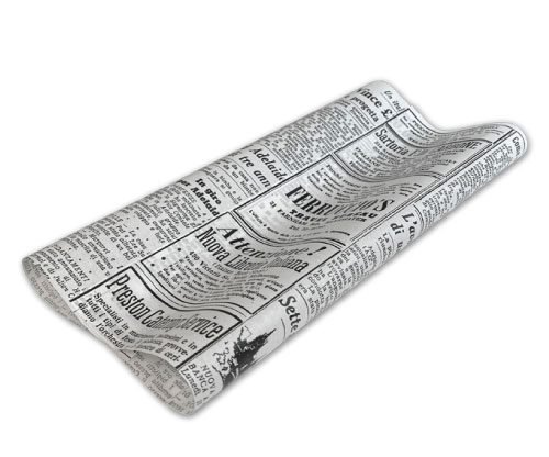 Greaseproof Paper Newsprint Large 200pc/pack