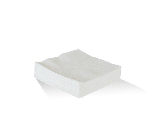 White Napkin 2ply Lunch Qtr Fold 2000pc/ctn