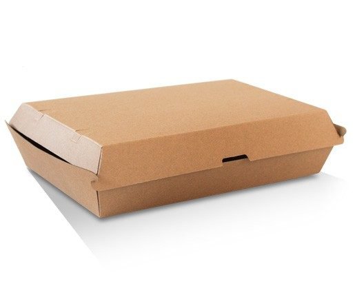 Family Pack Brown Corrugated Plain Brown 100pc/ctn