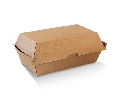 Snack Box Regular Brown Corrugated Plain Brown 200pc/ctn