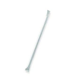 Paper Straw Regular Plain White Individually Wrapped 2500pc/ctn