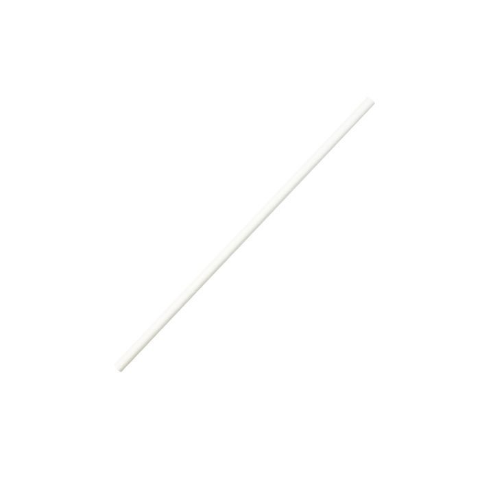 Paper Straw Regular Plain White 2500pc/ctn