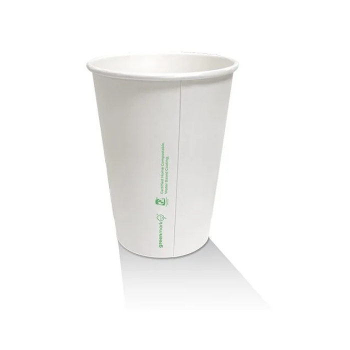 12oz Aqueous Coated White SW Cup 1000pc/ctn