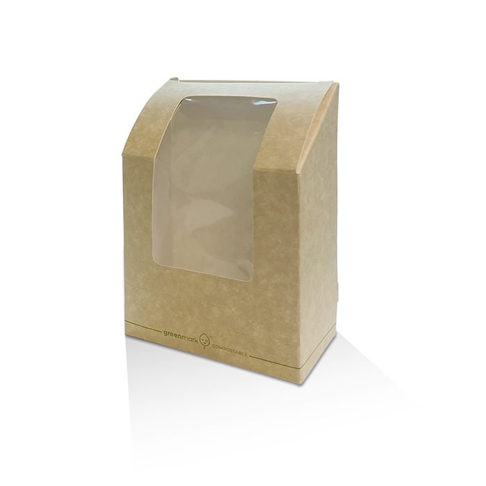 Wrap Box with PLA Window 500pc/ctn