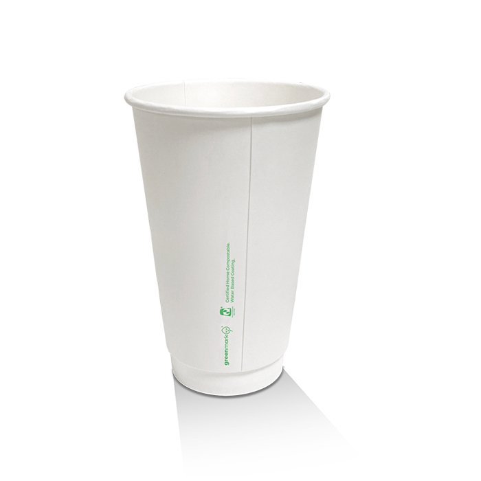 16oz Aqueous Coated White DW Cup 500pc/ctn
