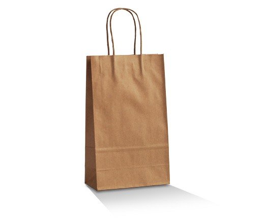 Brown Kraft Bag Twisted Paper Handle Small 500pc/ctn