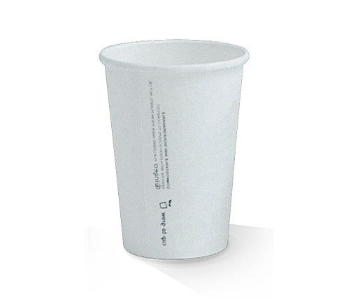 10oz PLA Coated SW Cup Plain White 1000pc/ctn