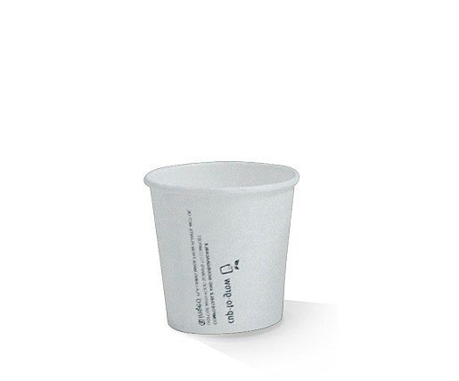 4oz PLA Coated SW Cup Plain White 1000pc/ctn