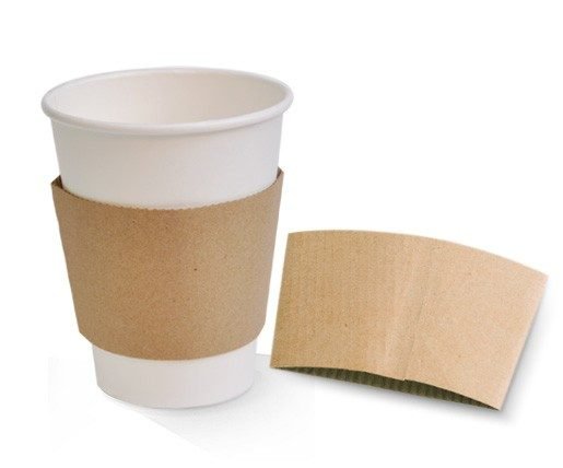 Cup Sleeve Kraft 8oz 1000pc/ctn