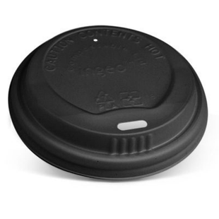 CPLA Lid 6oz 8oz 10oz Hot&Cold Black 1000pc/ctn