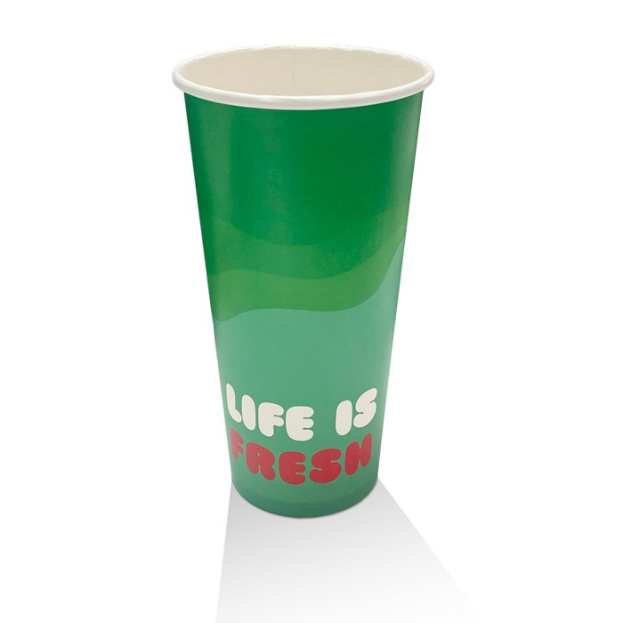 Aqueous Coated Paper Cold Cup 22oz 1000pc/ctn