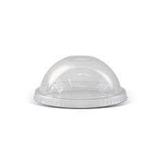 PET Dome Lid 78mm for 6oz 8oz Cups w Die Cut Hole 1000pc/ctn