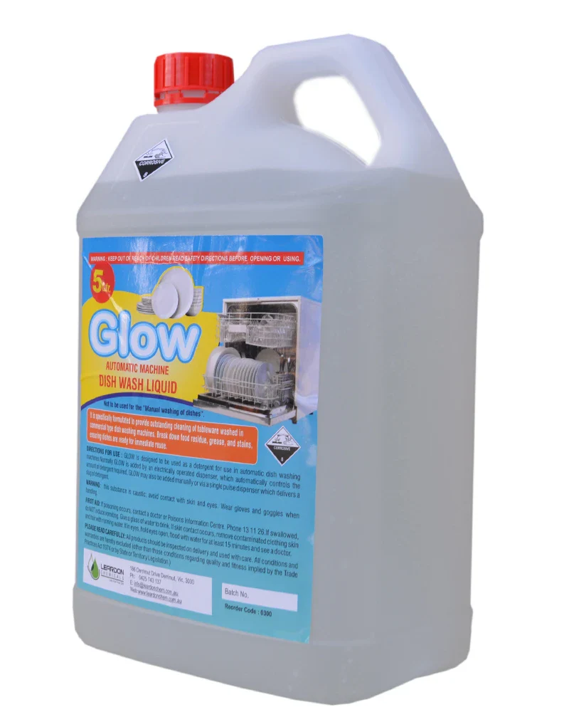 Glow Commercial Auto Dish Detergent Liquid