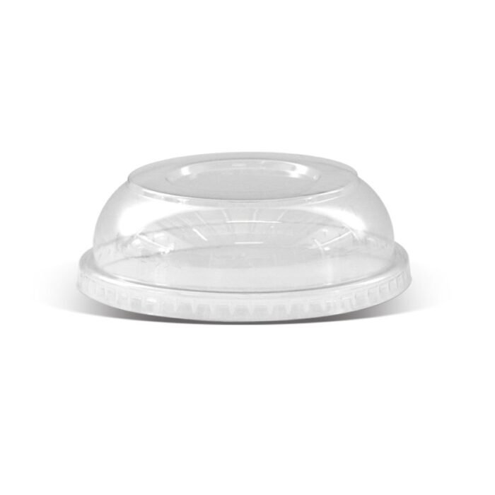 PET Dome Lid for 12oz 16oz 24oz Bowl w No Hole 500pc/ctn