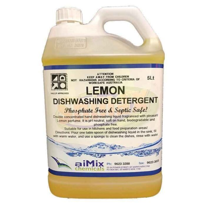 Lemon Dishwashing Liquid - 5/15/20 LT
