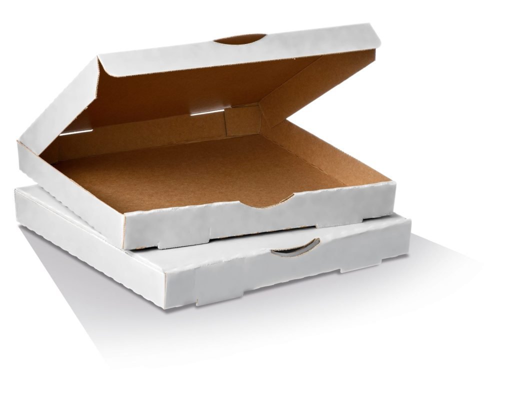 Pizza Box White 13 Inch 100pc/pack