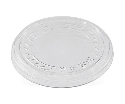 RPET Flat Lid w No Hole Fit RPET Deli Container 500pc/ctn