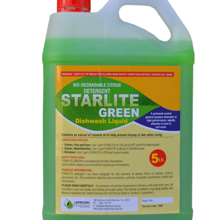 Starlite Commercial Dishwash Liquid 5L & 20L