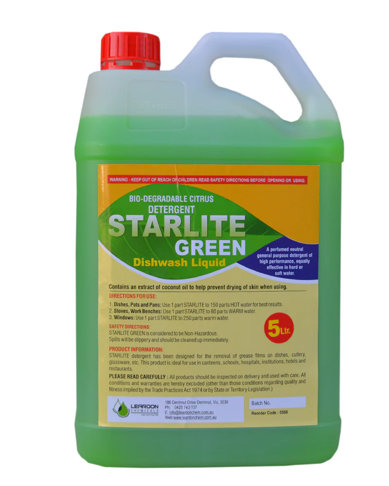 Starlite Commercial Dishwash Liquid 5L & 20L