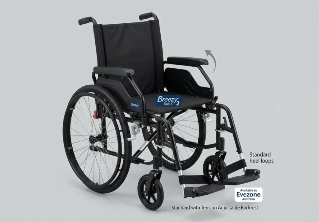 BREEZY BasiX² Lightweight Wheelchair