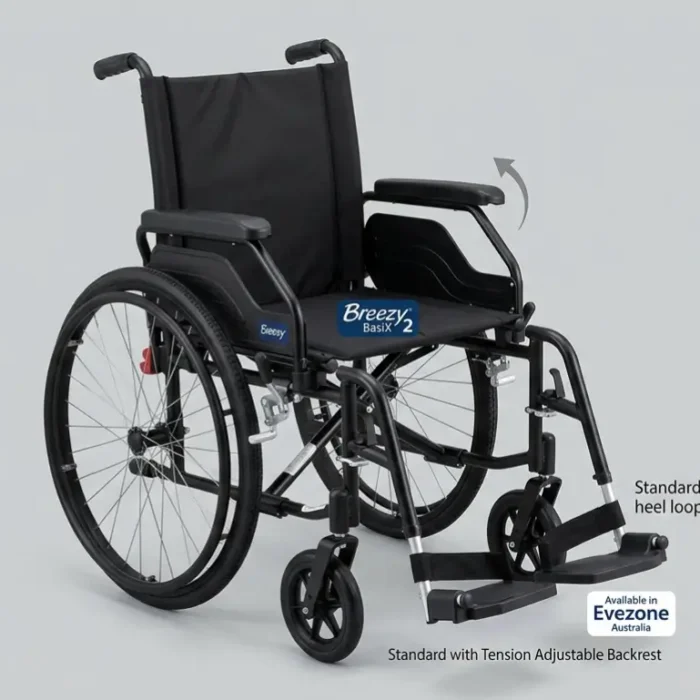 BREEZY BasiX² Lightweight Wheelchair