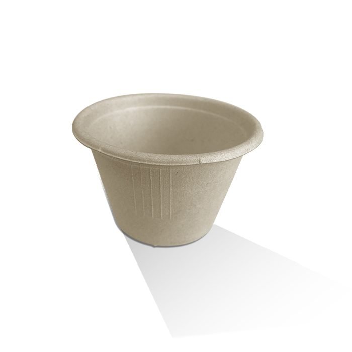 4oz Cup Unbleached Sugarcane 2000pc/ctn