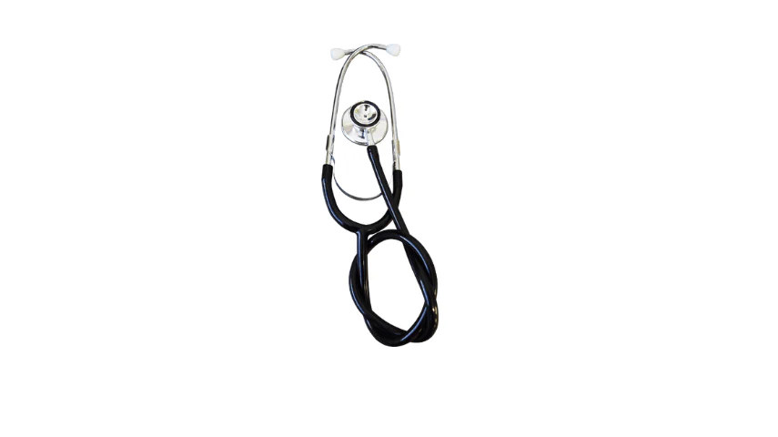 Mediflex Dual Head Stethoscope Black (Lightweight & Soft) - EA