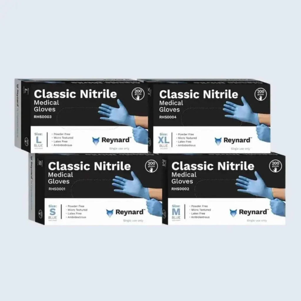Reynard Medical Nitrile Gloves - CTN2000