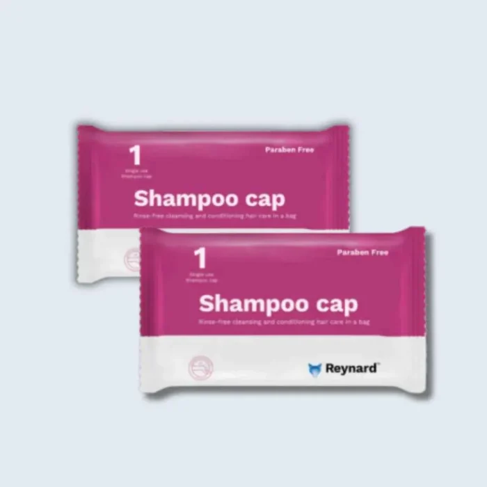 Reynard Rinse‑Free Shampoo Cap: Disposable Pre‑Moist - CTN24