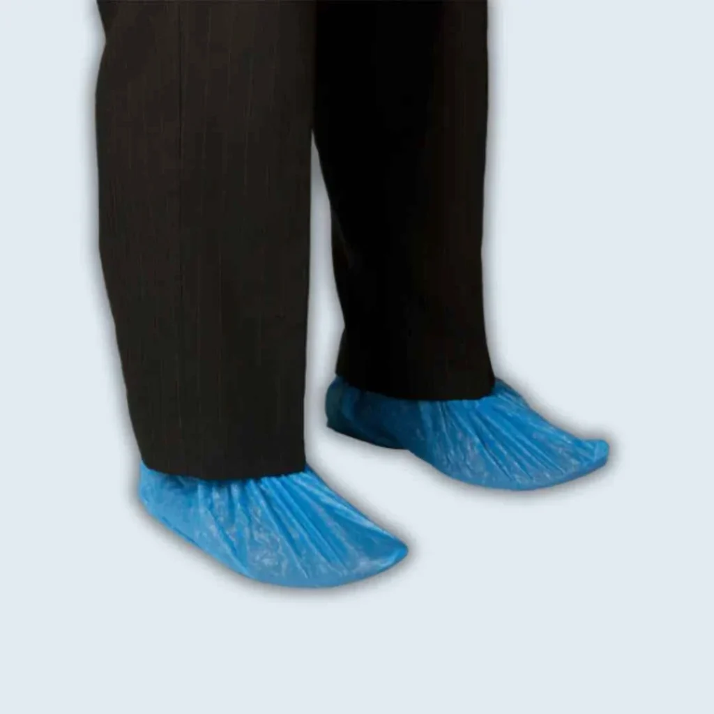 Disposable Shoe Covers: Non-Slip & Waterproof Blue - CTN2000