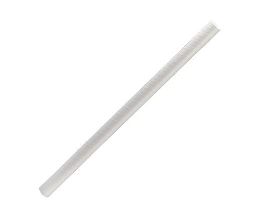 Paper Straw Jumbo Plain White 2500pc/ctn