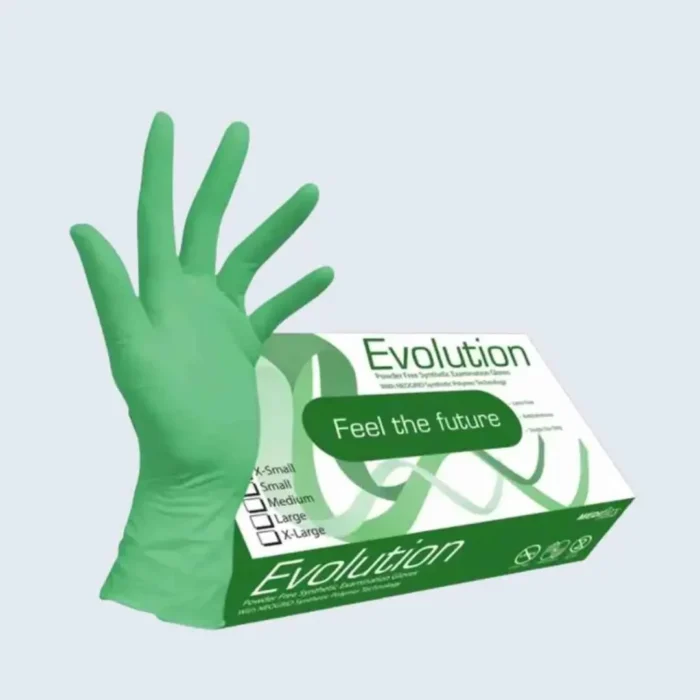 Mediflex Neoprene Gloves Green [Chemical-Resistant] - CTN1000