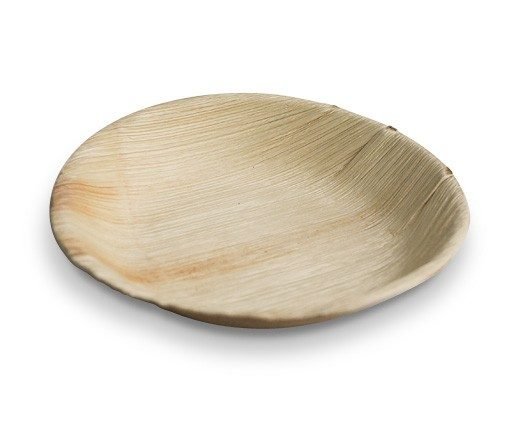 Palm Round Plate Small 7'' 18cm 100pc/ctn