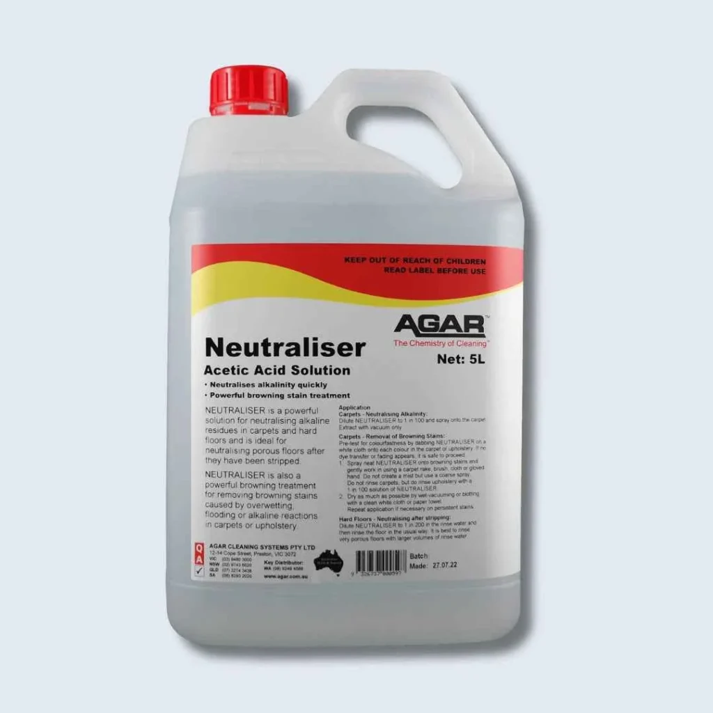 Acetic Acid Odour Neutralizer: Carpet & Floor Safe, 5L - EA