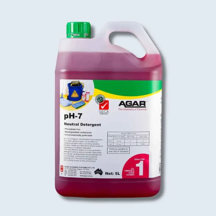 pH7 Neutral Floor Cleaner: Gentle, Streak-Free, 5L- EA