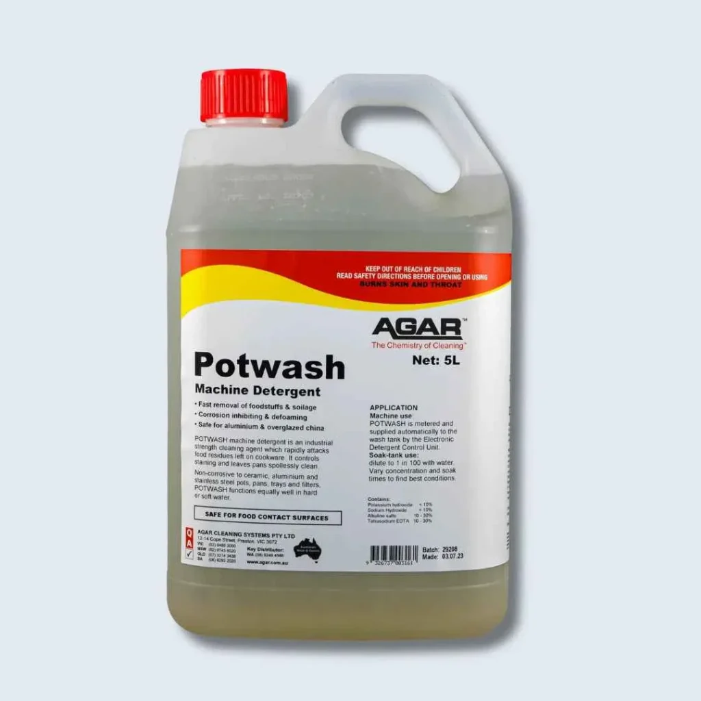Potwash Heavy-Duty Dish Detergent, 5L -EA