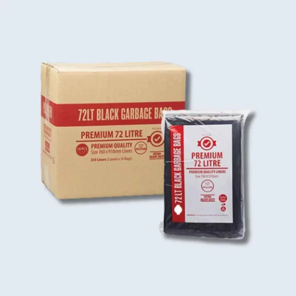 Premium Black Garbage Bags EHD - CTN250