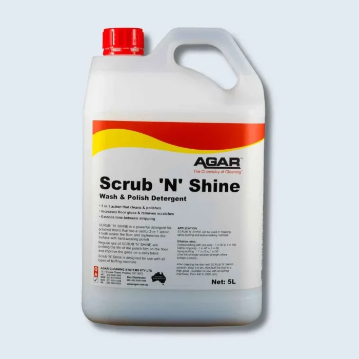 Scrub 'N' Shine 2-in-1 Floor Cleaner - EA