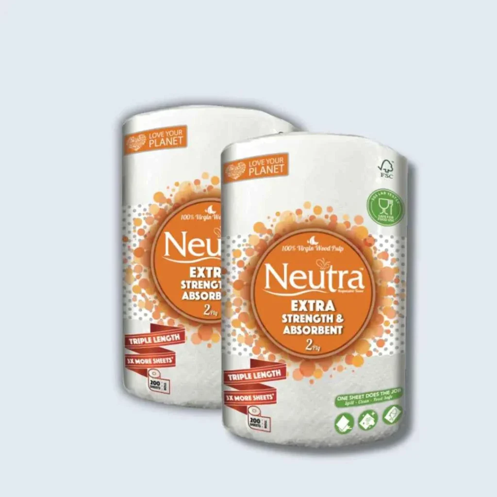 Veora Kitchen Towel 2ply200s- 12R-CTN